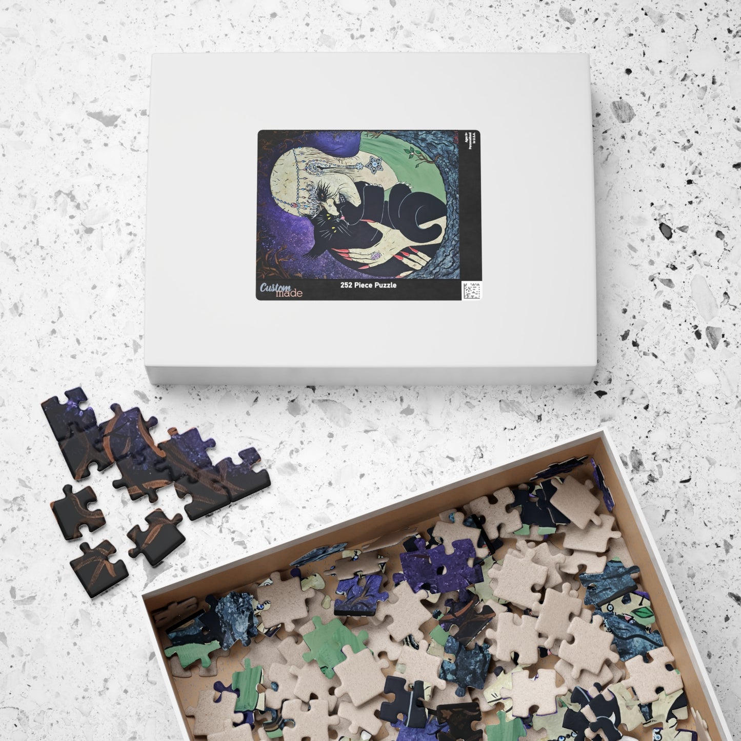 Trickster and Sorceress Share a Tender Moment  Jigsaw Puzzle