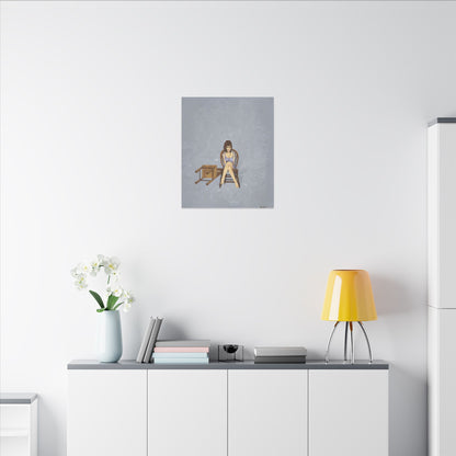 Next?  Matte Stretched Canvas Print