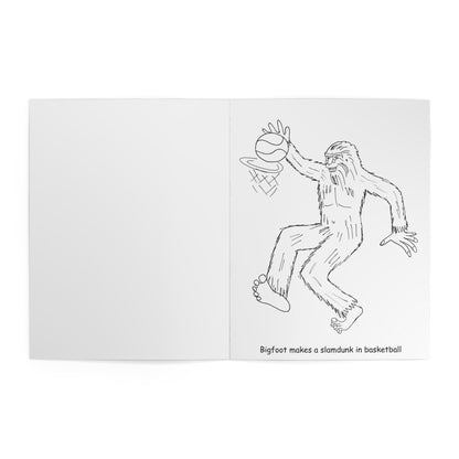 Hello Bigfoot Coloring Book - Adventures in the Pacific Northwest