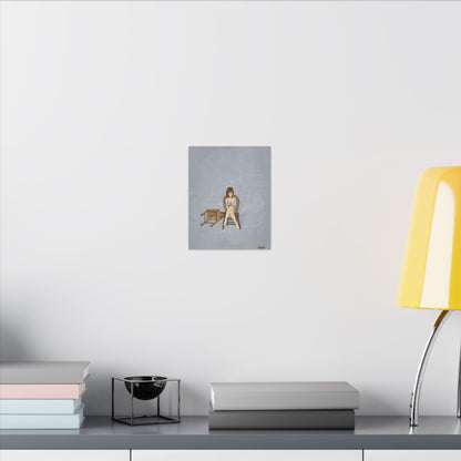 Next?  Matte Stretched Canvas Print