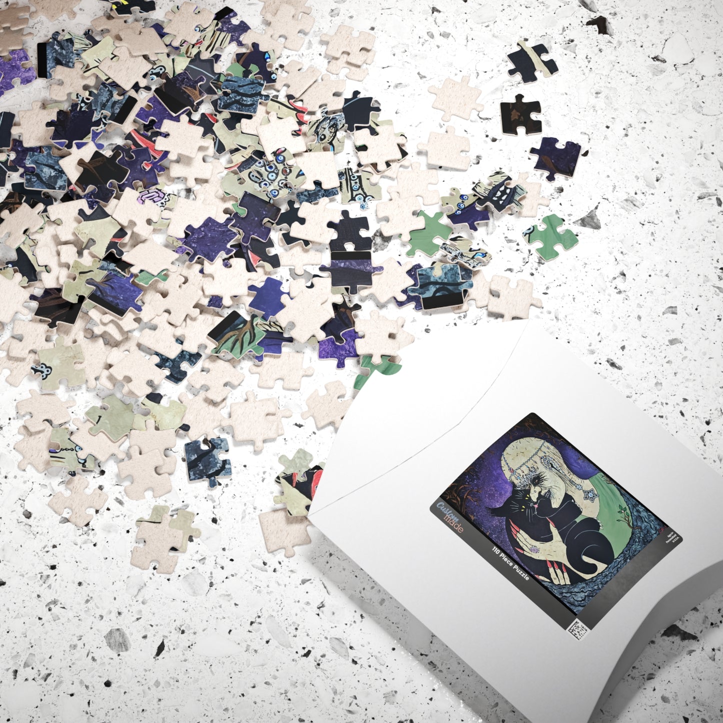 Trickster and Sorceress Share a Tender Moment  Jigsaw Puzzle