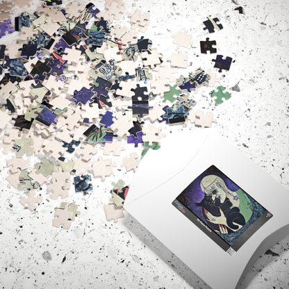 Trickster and Sorceress Share a Tender Moment  Jigsaw Puzzle