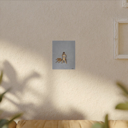 Next?  Matte Stretched Canvas Print