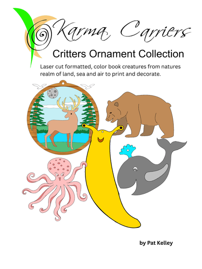 Critters Colorbook Ornaments